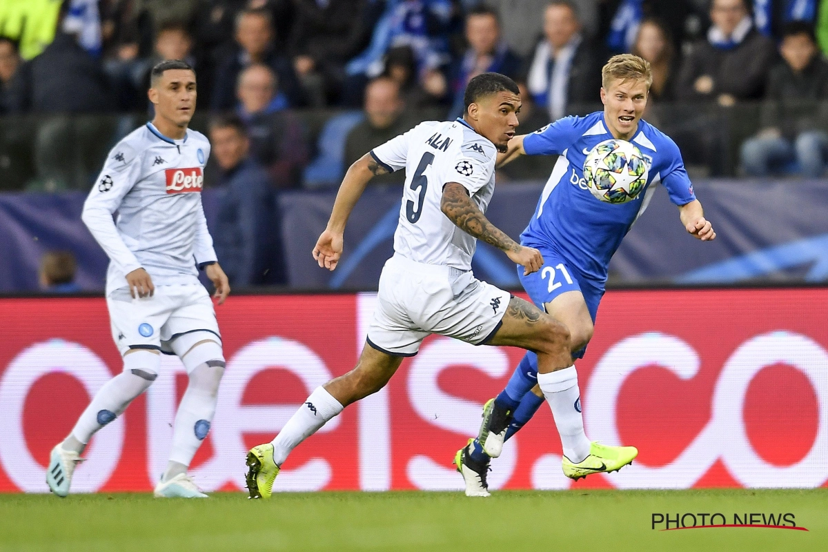 Un Genk courageux et un brin chanceux tient tête à Naples