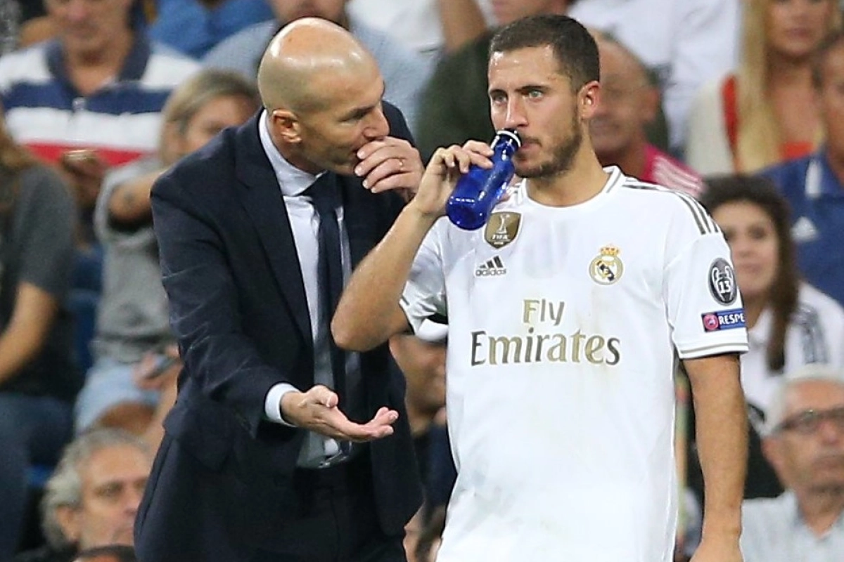 Eden Hazard a surpris Zinedine Zidane par sa forme physique !