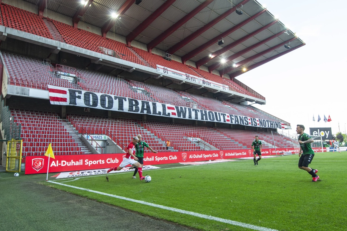 Sclessin vide : "Nous savons que nos supporters nous encouragent derrière leurs écrans"