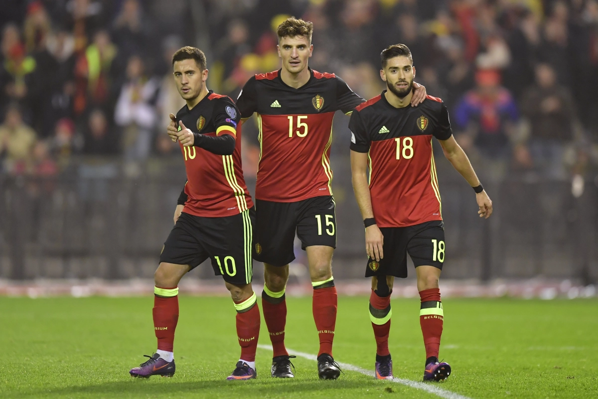 Le tout premier but de Thomas Meunier avec les Diables Rouges 