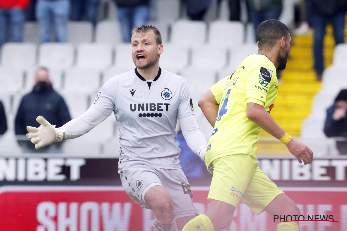 Simon Mignolet ne veut pas parler des changements: "Nous étions meilleurs qu'à Gand"