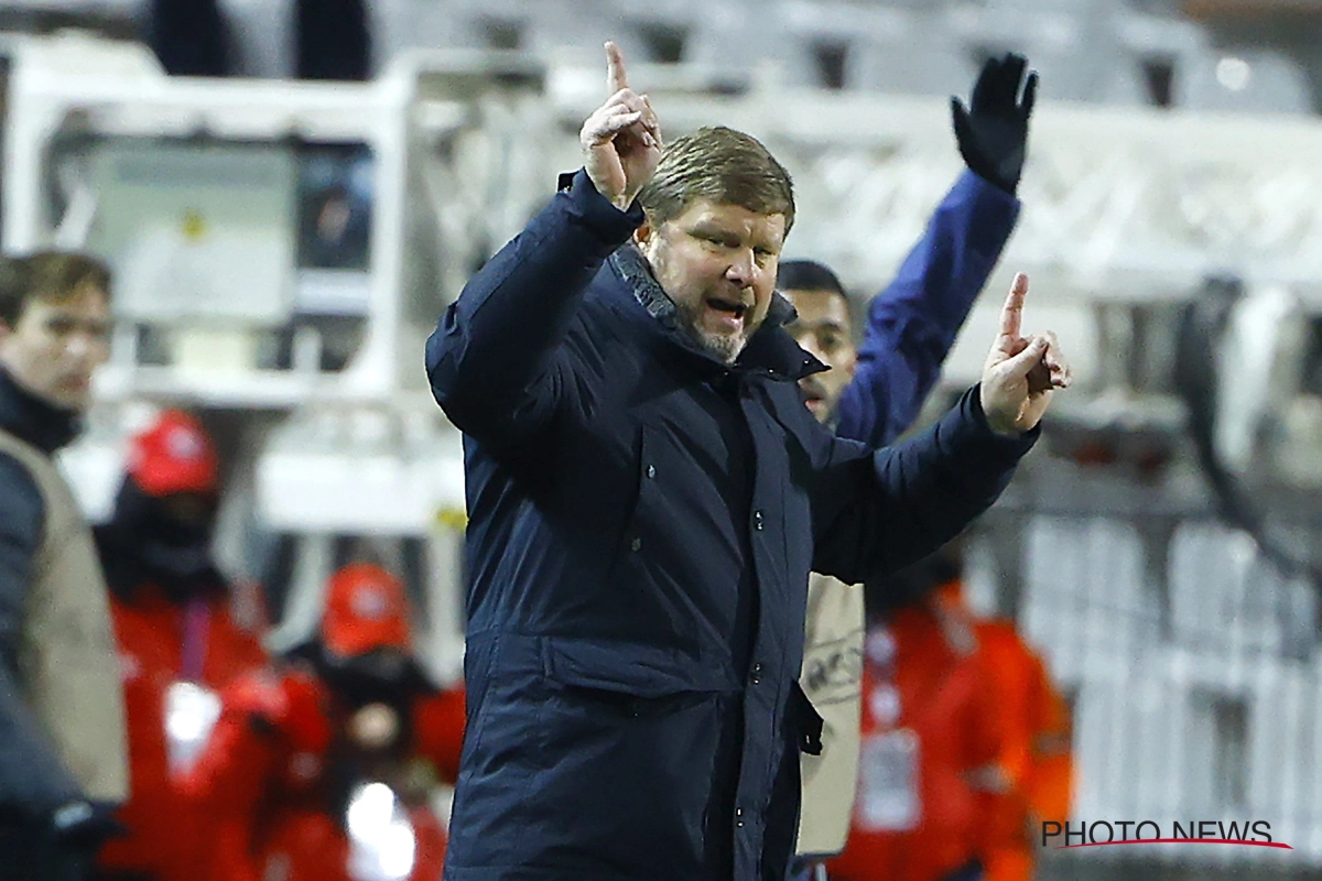 Hein Vanhaezebrouck : "Ces points perdus risquent de nous coûter les PO1 de peu"