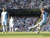 De Bruyne ouvre le score d'un génial coup franc