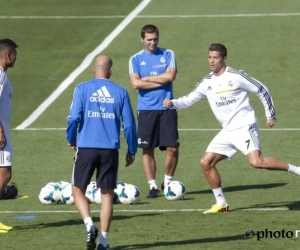 Zizou en admiration devant Cristiano