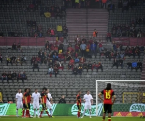 Les supporters belges montrent leur mécontentement !