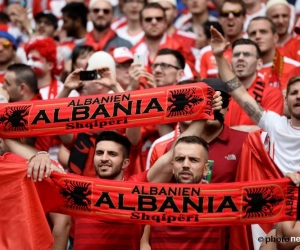 Les joueurs albanais célébrés au pays