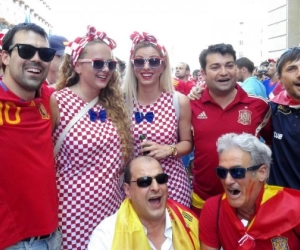 Video : la belle ambiance entre supporters croates et espagnols à Bordeaux