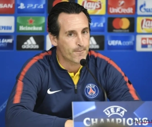 L'entraîneur du Paris Saint Germain Unaï Emery parle de son avenir