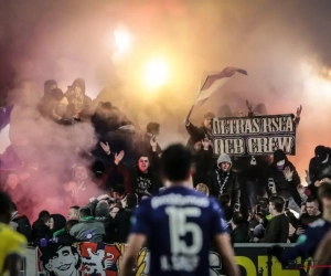 Les Mauves ont été accueillis par leurs supporters à Neerpede