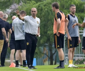 L'entraînement des Diables a commencé par une minute de silence