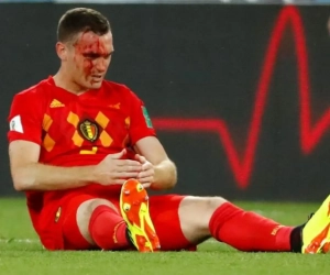 Malgré son cocard, Vermaelen est satisfait : "Jouer une telle rencontre face à l'Angleterre à la Coupe du monde, c'est quelque chose de beau"