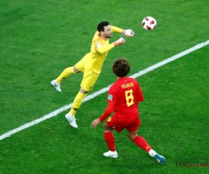 Hugo Lloris félicite les Diables 