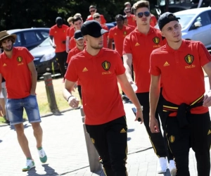 La fête a commencé pour les Diables Rouges: "Important de fêter ça avec nos supporters"