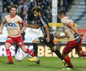 Le capitaine de Courtrai Hannes Van der Bruggen est ravi de la victoire à Charleroi