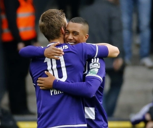 📷 Praet et Tielemans tombent dans les bras l'un de l'autre comme il y a quatre ans à Anderlecht