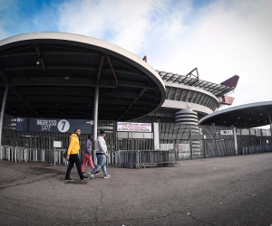 📷 Seul et malgré les mesures de sécurité, il prouve sa passion et son amour pour son club !