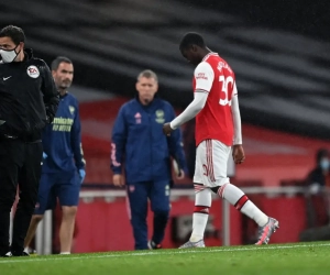 Une rouge après 4 minutes et 4 secondes, ce n'est pas un record monsieur Nketiah