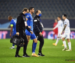 Encore une blessure à Gand : "Ca ne s'annonce pas bon"