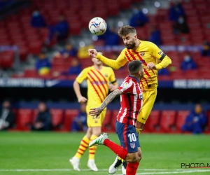 Gerard Piqué, absent pour le match retour, est "fier de son équipe"