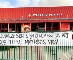 La direction du Standard de Liège ciblée par des banderoles des Ultras : "MPH-Nicaise-Bayat : reprenez vos chèvres et cassez-vous"