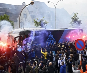 Les supporters de Bruges ont fêté l'arrivée des joueurs avant Genk ! 