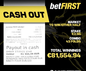 Avec une mise de 2 euros, un parieur empoche plus de 81.000 euros chez Betfirst, mais cela aurait pu être beaucoup plus