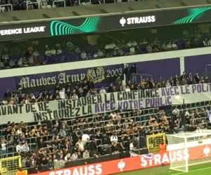 Les supporters d'Anderlecht avaient un message clair pour Wouter Vandenhaute