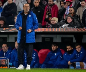 Honteux : des supporters de Feyenoord ont jeté...des poches d'urine sur Maurizio Sarri, le coach de la Lazio 