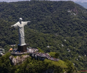 📷 Magnifique image : le Christ Rédempteur rend hommage à Pelé