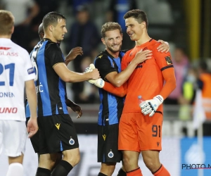 Un joueur du Club de Bruges en route vers Leeds