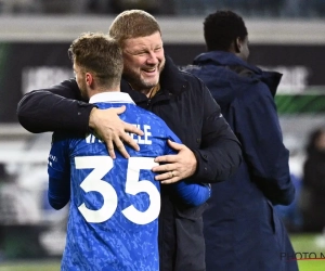 La réaction d'Hein Vanhaezebrouck, coach heureux après la qualification de La Gantoise 