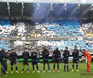 🎥 L'ambiance des grands soirs ! Le magnifique tifo des supporters brugeois pour pousser le Club vers la finale