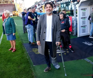 📷 Mehdi Bayat le visage marqué en tribunes : les supporters carolos n'ont pas eu pitié de lui pour autant 