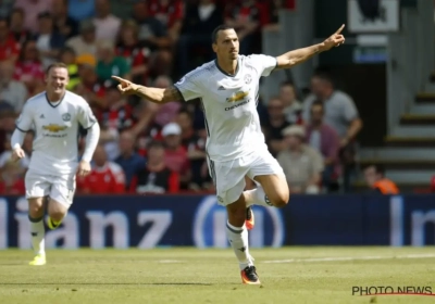 Premier match, premier but et première victoire pour Zlatan à Manchester United