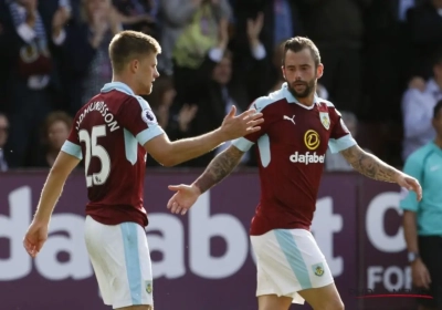 Steven Defour s'est blessé avec Burnley face à Southampton