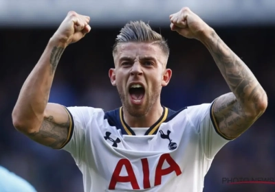 Toby Alderweireld sort sur civière pendant WBA-Tottenham