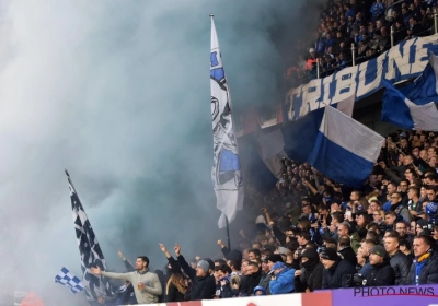 Les supporters de Genk en colère