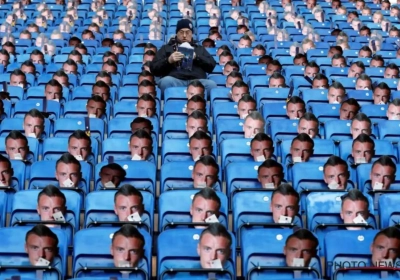 Le bel hommage de Leicester pour Jamie Vardy (images)