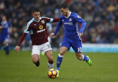 Hazard et Courtois piégés à Burnley