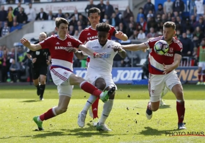 Swansea et Middlesbrough se neutralisent