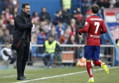 Simeone a fait confiance à Griezmann, le Français le lui a bien rendu: "Il a fait un grand match"