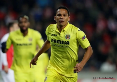 L'ancien Brugeois Carlos Bacca se met en évidence avec Villarreal, mais perd