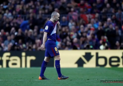 La tuile pour le Barça: Iniesta devrait manquer le retour face à Chelsea