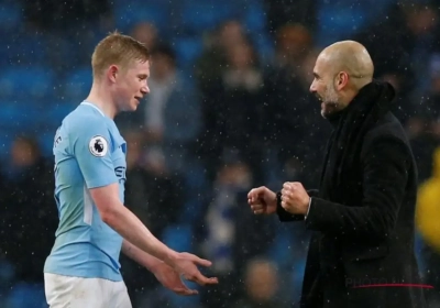 Pep Guardiola a surpris Kevin De Bruyne : "On l'a appris au début du match"