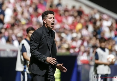 Diego Simeone félicite la Juve