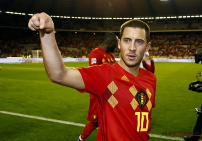 Eden Hazard n'a pas eu droit à une cérémonie officielle pour son 100e match avec la Belgique