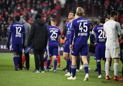 Aucun joueur d'Anderlecht en zone mixte après le match