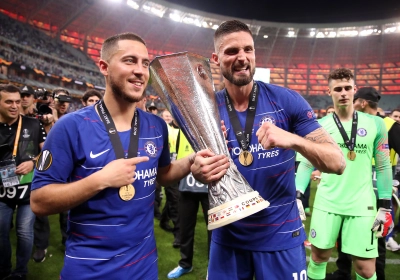 Olivier Giroud dresse un bilan personnel et souhaite bonne chance à Eden Hazard