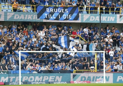 Les supporters de Bruges se sont adressés à Vincent Kompany