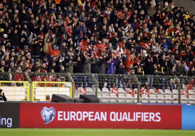 Excellente nouvelle pour les supporters des Diables Rouges avant l'Azerbaïdjan